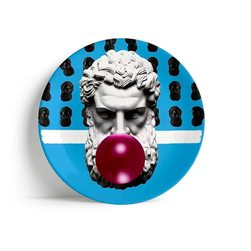 YUSUFY Balloon piatto di ceramica - Alla Violetta Boutique Discount