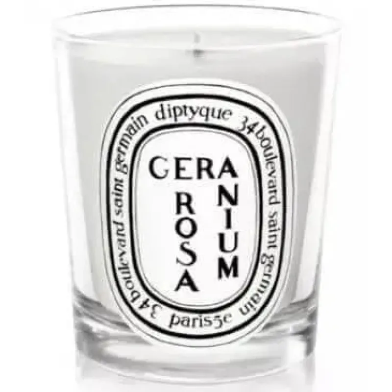 DIPTYQUE Geranium Rosa Candela 190 gr - Alla Violetta Boutique Hot