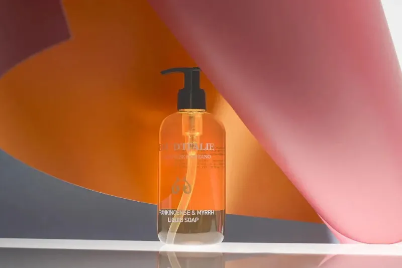 EAU D'ITALIE Frankincense & Myrrh Sapone Liquido
