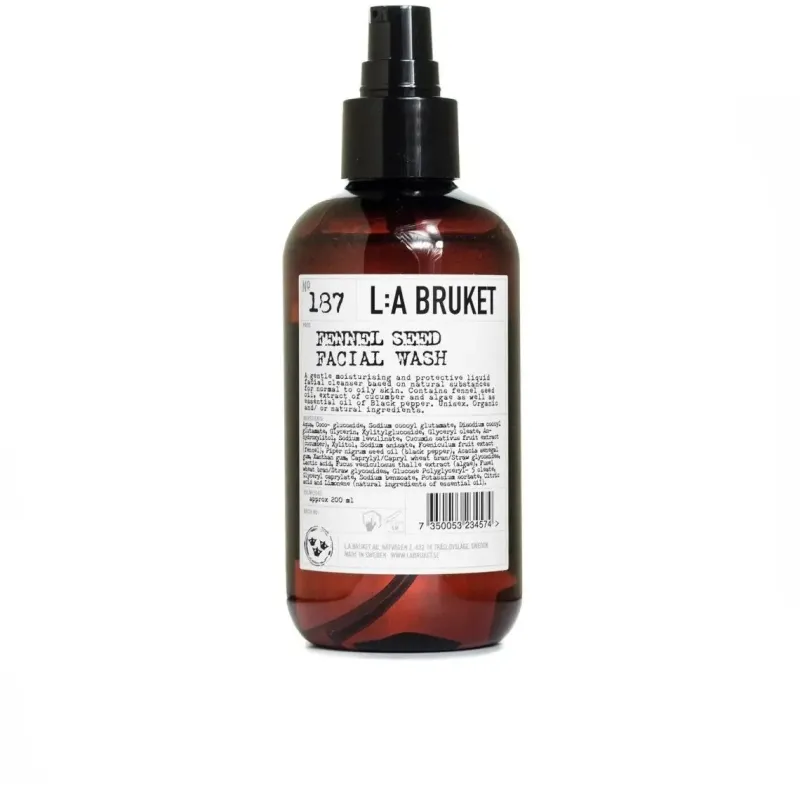 L:A Bruket 187 FENNEL SEED FACIAL WASH - Sale