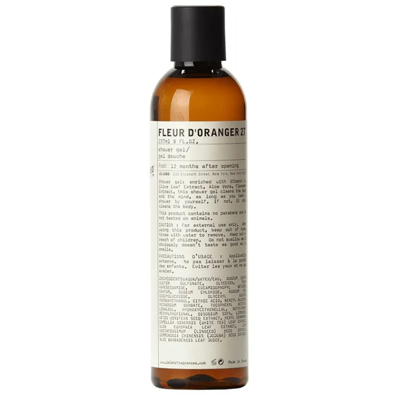 LE LABO Fleur d'Oranger 27 Shower Gel 237 ml - Clearance
