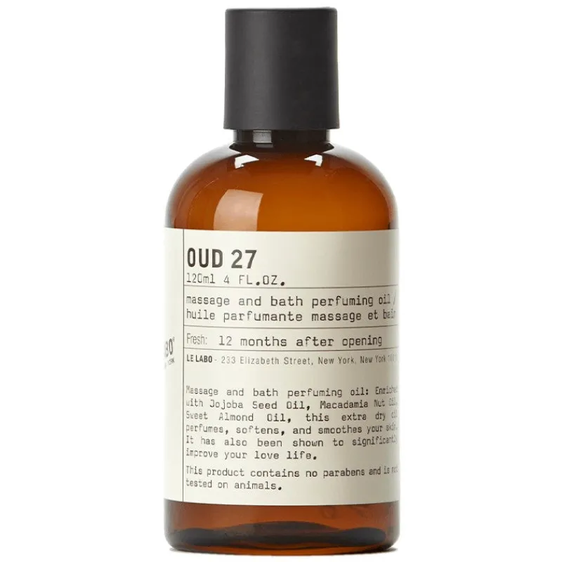 LE LABO Oud 27 Body Oil 120 ml - Alla Violetta Boutique New