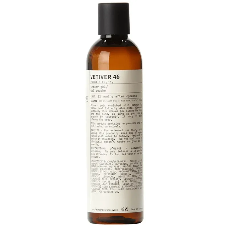 LE LABO Vetiver 46 Shower Gel 237 ml - Alla Violetta Boutique Clearance