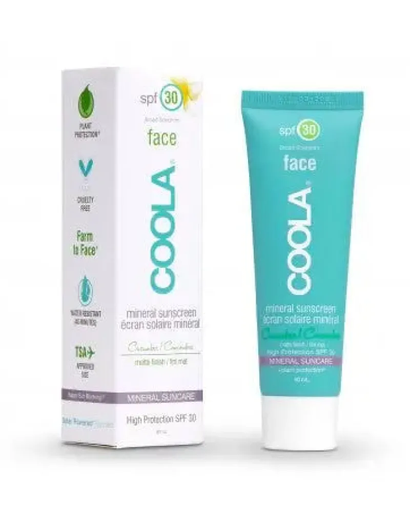 COOLA Mineral Face SPF 30 Matte Cucumber - Alla Violetta Boutique Discount