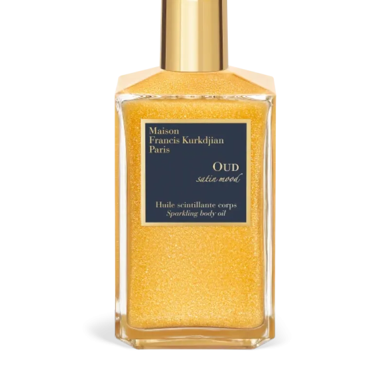 Maison Francis Kurkdjian Oud Satin Mood Huile Scintillante Corps - Alla Violetta Boutique Best
