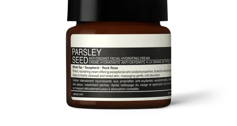 AESOP Parsley Seed Anti Oxidant Facial Hydrating Cream New