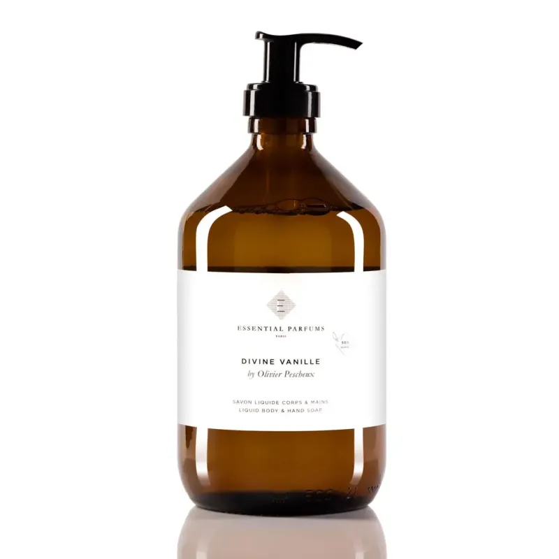 ESSENTIAL PARFUMS Sapone Liquido corpo e mani DIVINE VANILLE by Olivier Pescheux Discount